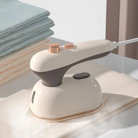 Iron Machine Mini Portable Wired Handheld Rotated 180 Degrees Travel Clothes Dry and Electric Heating Household Fast