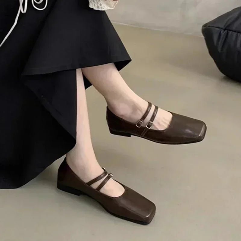 Buy New Square Toe Comfortable Casual Women's Shoes shoes