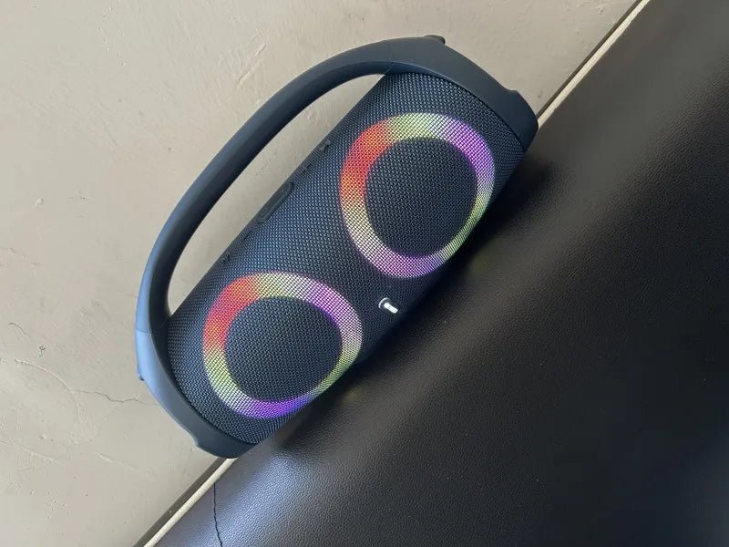 Buy portable High power Bluetooth speaker RGB colorful light wireless portable speaker