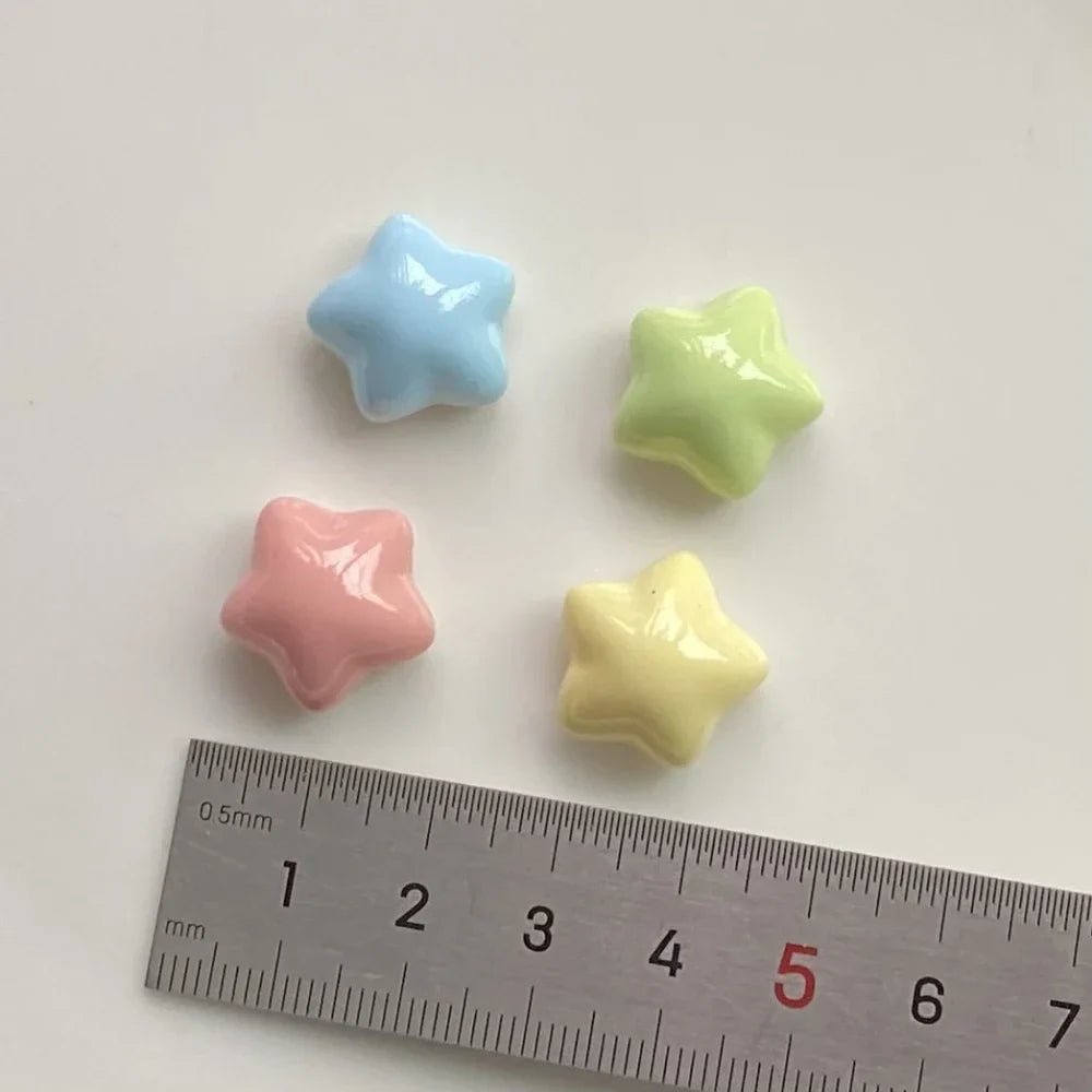 Buy 7/14pcs Glow - in - the - Dark Star Shoe Charms Easy Install Fun DIY hole shoes Buckles for Hole shoes baby shoes