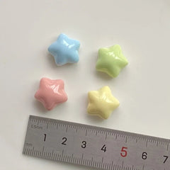 Buy 7/14pcs Glow - in - the - Dark Star Shoe Charms Easy Install Fun DIY hole shoes Buckles for Hole shoes baby shoes