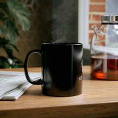 Trendy ceramic coffee mug