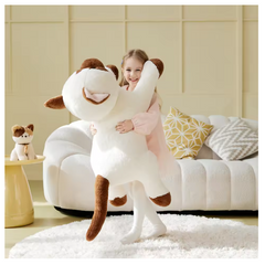 IKASA Giant Siamese Cat Stuffed Animal Plush Toy,Big Large Jumbo Soft Toys,30" Cute Huge Size Fluffy Plushy Fat Oversized Toy