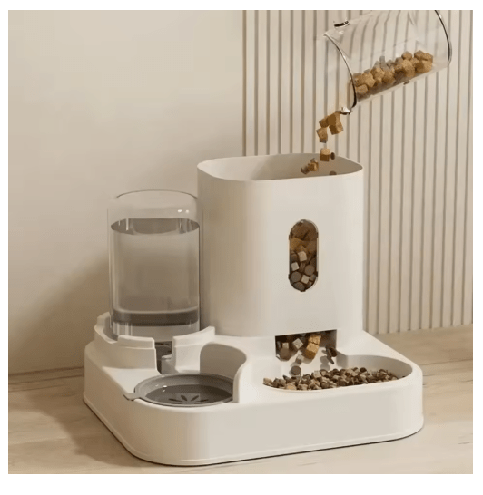 Buy Automatic Feeder Dog Cat Food Bowl With Water pet accessories