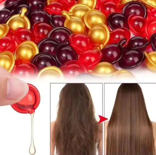 Buy Hair Vitamin Capsules with Keratin for Smooth, Shiny Hair Hair care