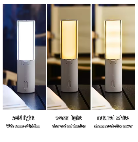 Folding Outdoor Camping Portable Rechargeable High Capacity Emergency Lamp Flashlight HangingTent Hanging Light Lantern